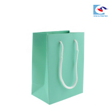 custom luxury reusable folding shopping paper bags with handles